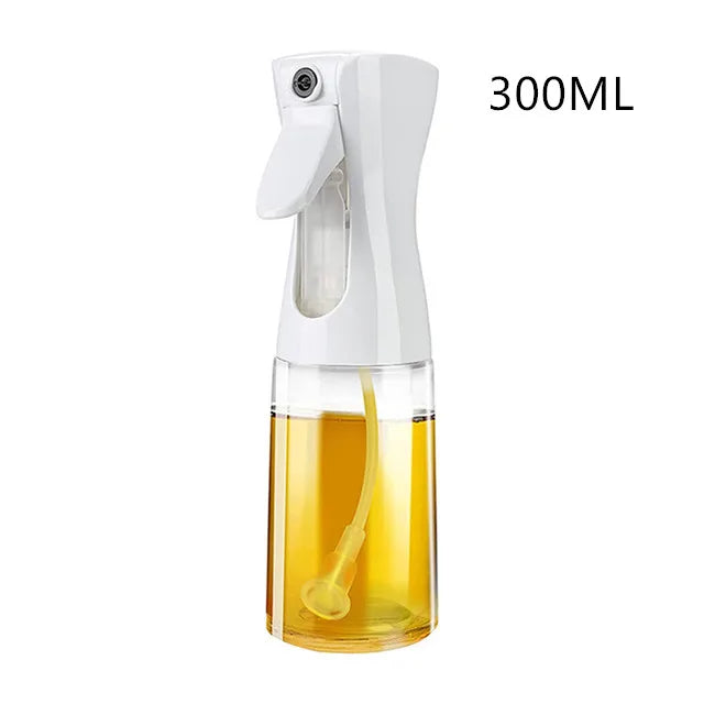 200 ml 300 ml Ölsprühflasche für Küche, Grillen, Kochen, Olivenölspender, Camping, Backen, leerer Essig-Sojasaucen-Sprühbehälter 