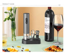 Elektrischer Weinöffner, automatischer Korkenzieher mit Folienschneider, batteriebetriebener Flaschenöffner mit Ein-Klick-Taste für Küche, Bar und Party 