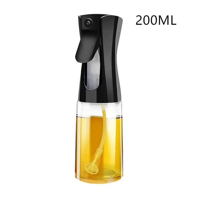200 ml 300 ml Ölsprühflasche für Küche, Grillen, Kochen, Olivenölspender, Camping, Backen, leerer Essig-Sojasaucen-Sprühbehälter 