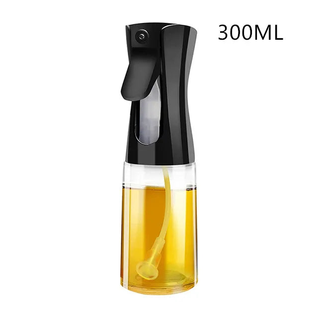 200 ml 300 ml Ölsprühflasche für Küche, Grillen, Kochen, Olivenölspender, Camping, Backen, leerer Essig-Sojasaucen-Sprühbehälter 